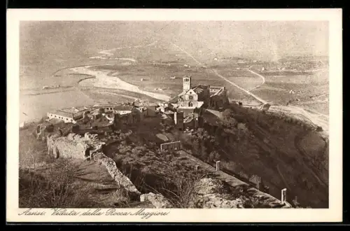 AK Assisi, Veduta dalla Rocca Maggiore