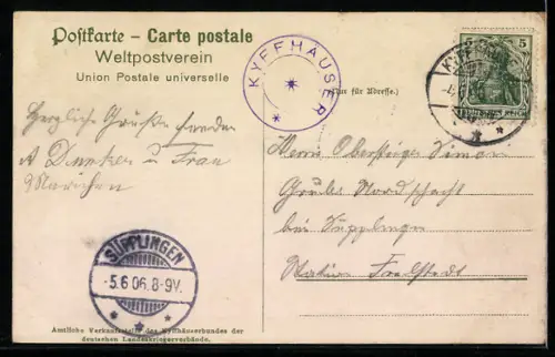 AK Kyffhäuser, Kaiser Wilhelm-Denkmal