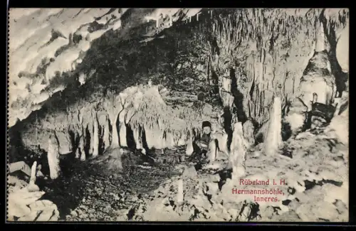 AK Rübeland i. H., Hermanns-Höhle, Inneres