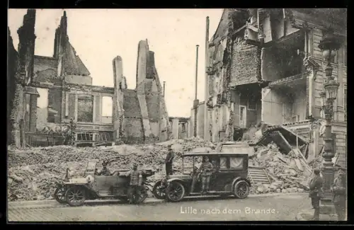 AK Lille, Nach dem Brande