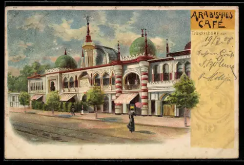 Lithographie Düsseldorf, Ausstellung, Arabisches Café