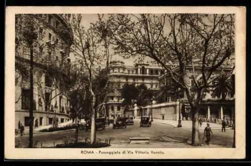 AK Roma, Passeggiata di Via Vittorio Veneto
