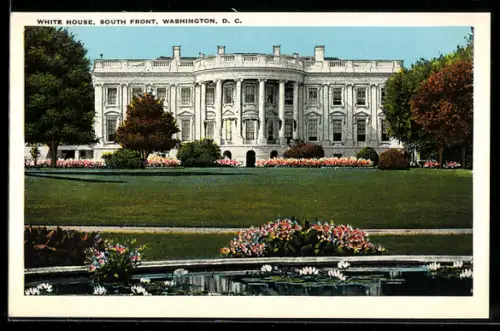 AK Washington D.C., White House, South Front