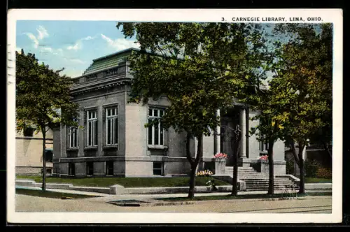 AK Lima, OH, Carnegie Library
