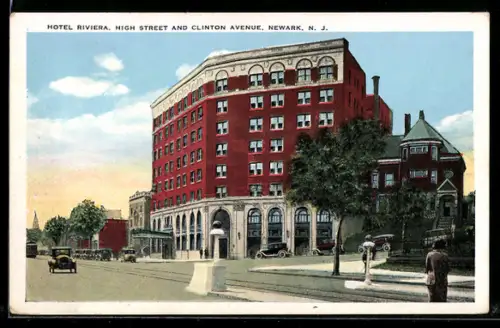 AK Newark, Hotel Riviera, High Street and Clinton Avenue