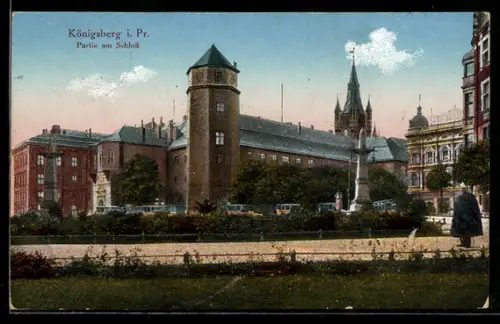 AK Königsberg, Partuie am Schloss