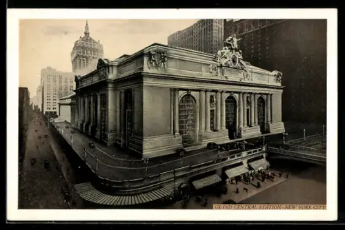 AK New York, NY, Grand Central Station, Bahnhof
