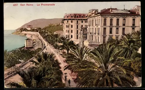 AK San Remo, La Promenade