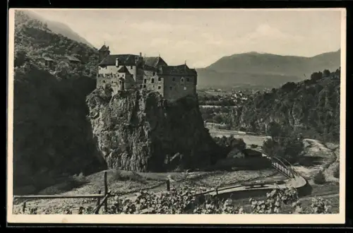 AK Burg Runkelstein, Ansicht mit Umgebung