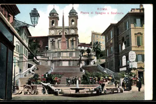 AK Roma, Piazza di Spagne e Scalinata