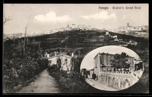 AK Perugia, Brufani`s Grand Hotel, Panorama