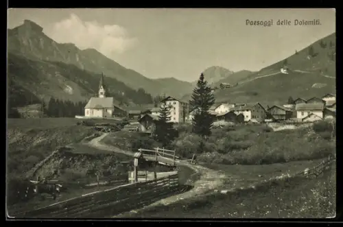 AK Arabba, Ortspartie gegen Sass di Capello