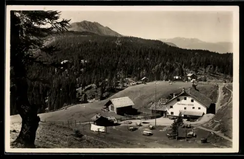 AK S. Vigilio, Ortsansicht mit Albergo del Giogo
