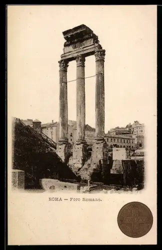 AK Rom, Foro Romano, Teilansicht