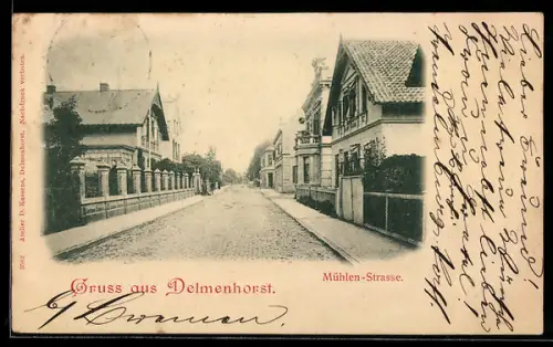 AK Delmenhorst, Partie in der Mühlen-Strasse