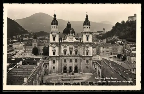 AK Salzburg, Theaterstück Jedermann vor dem Dom, Festspiel