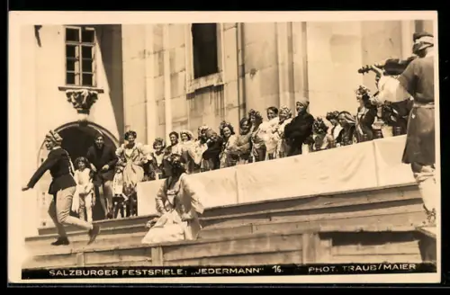 AK Salzburg, Salzburger Festspiele, Jedermann-Aufführung