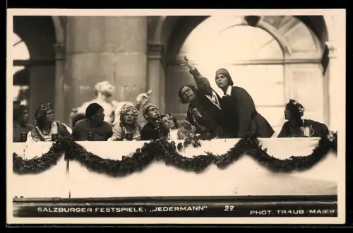 AK Salzburg, Salzburger Festspiele, Aufführung von Jedermann
