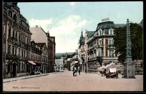 AK Aue, In der Bahnhofstrasse