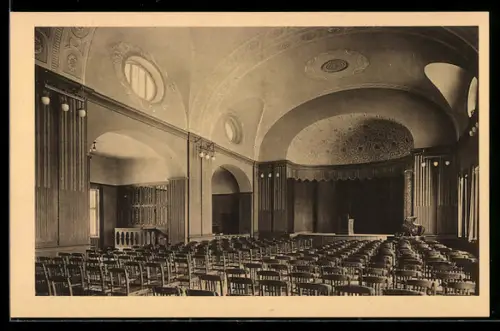AK Berlin-Dahlem, Staatliche Gertrauden-Schule, Saal
