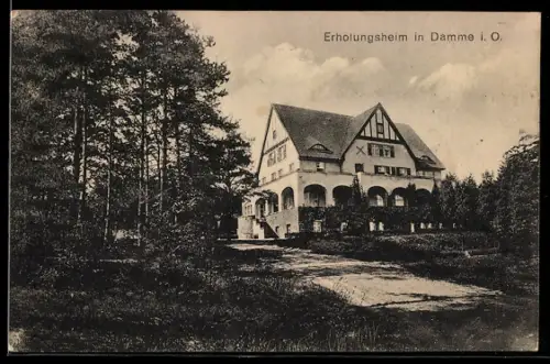 AK Damme i. O., Erholungsheim