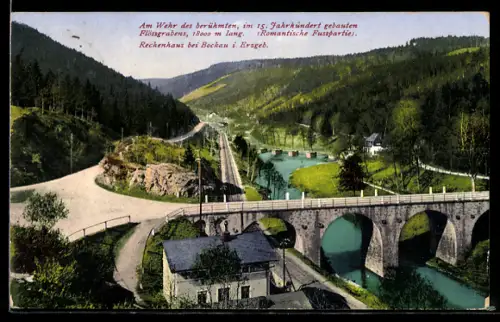 AK Zschorlau, Rechenhaus, Flössgraben