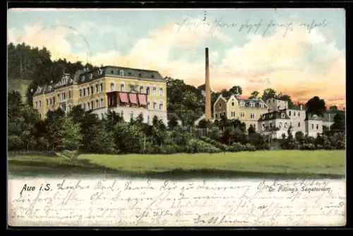 AK Aue i. S., Dr. Pilling's Sanatorium