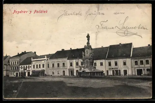 AK Pocátky, namesti