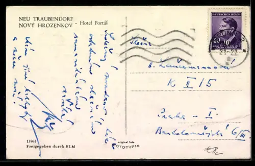 AK Nový Hrozenkov, Hotel Portás