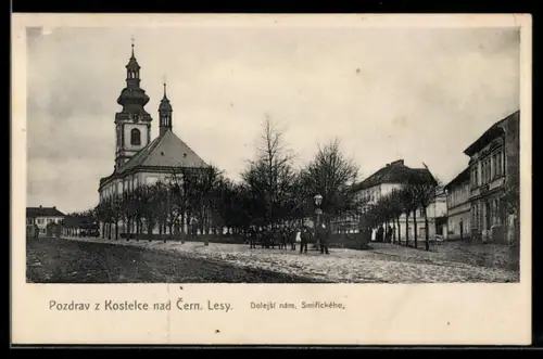 AK Kostelec nad Cern. Lesy, Dolejsí nám. Smirického