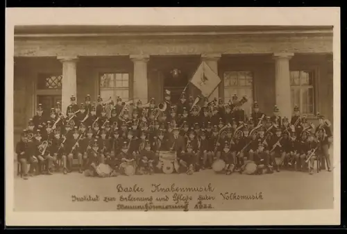 AK Basel, Basler Knabenmusik, Institut zur Erlernung und Pflege guter Volksmusik