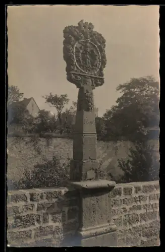 AK Ochsenfurt, religiöser Bildstock