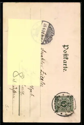 Lithographie Stuttgart, Marktplatz