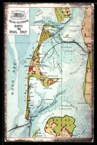 AK Sylt, Landkarte