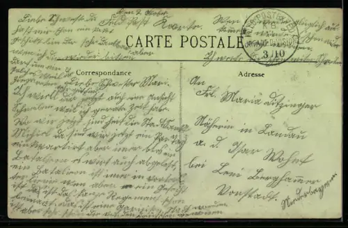 AK Calais, Rue Royale, Strassenpartie mit Strassenbahn