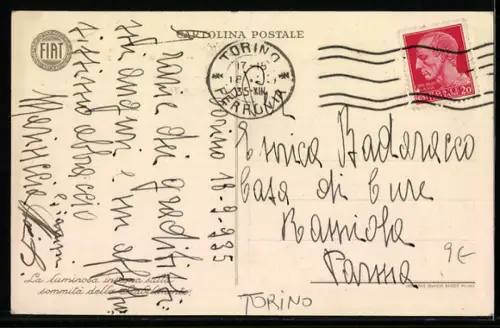 AK Torino, Stabilimento Fiat