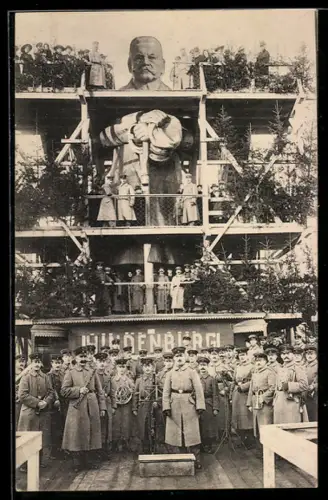 AK Berlin, Eiserner Hindenburg, Nagelung, Soldatengruppe