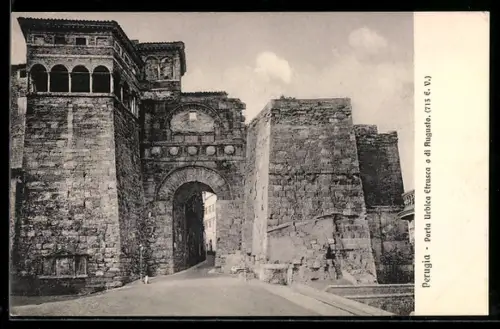 AK Perugia, Porta Ubica Etrusca o di Augusto