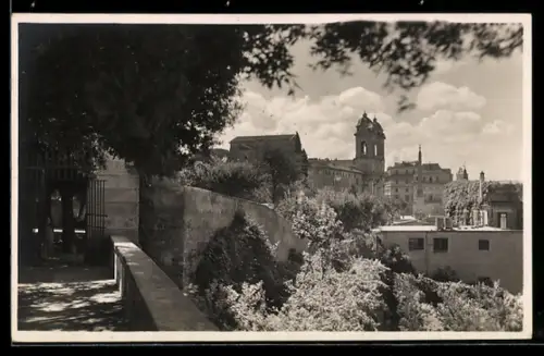 AK Roma, Chiesa Trinità dei Monti dal Pincio