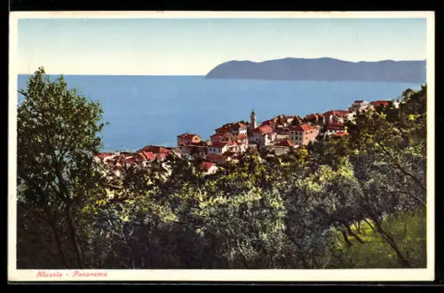 AK Alassio, Panorama della città con vista sul mare