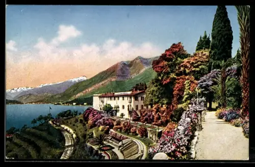 AK Bellagio /Lago di Como, Giardino Villa Serbelloni