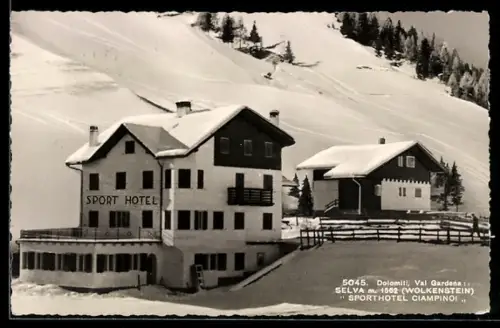 AK Selva /Val Gardena, Sporthotel Ciampinoi