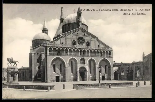 AK Padova, Facciata della Basilica di S. Antonio detta del Santo