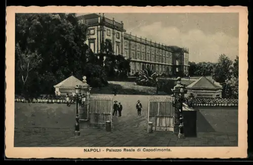 AK Napoli, Palazzo Reale di Capodimonte