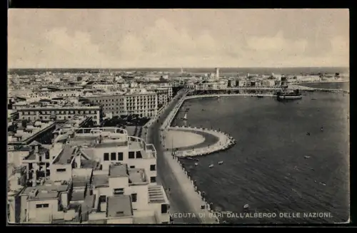 AK Bari, Veduta dall`Albergo delle Nazioni