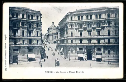 AK Napoli, Via Duomo e Piazza Depretis