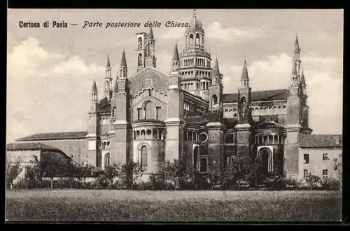 AK Certosa di Pavia, Parte posteriore della Chiesa