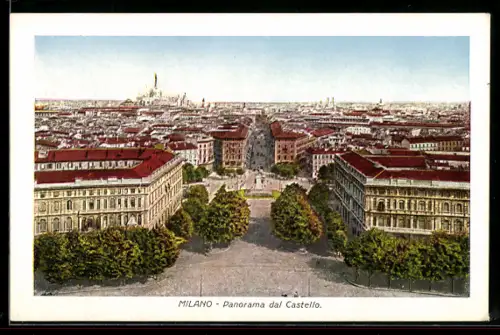 AK Milano, Panorama dal Castello