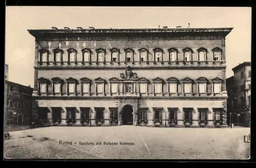 AK Roma, Facciata del Palazzo Farnese