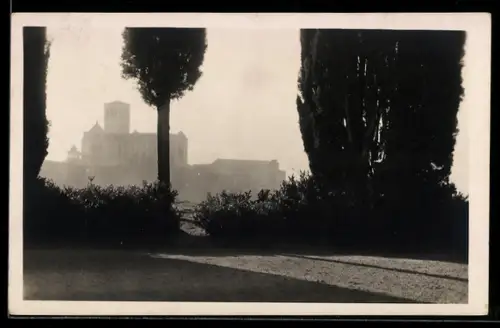 AK Assisi, Veduta della Basilica di S. Francesco